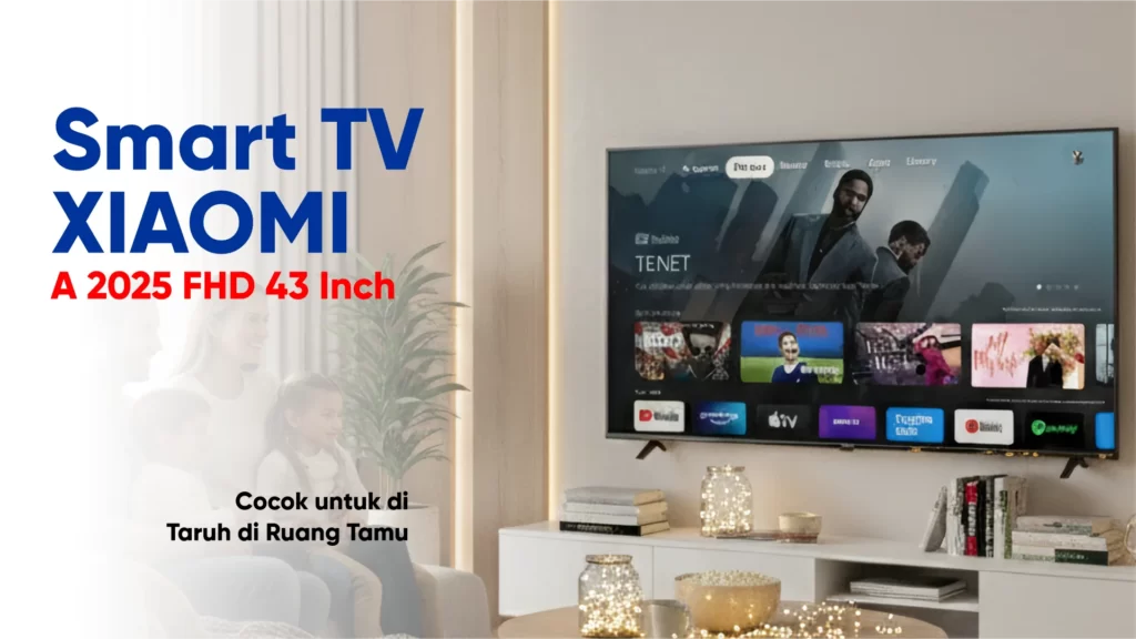 Smart TV Xiaomi Google A 2025 FHD 43 Inci