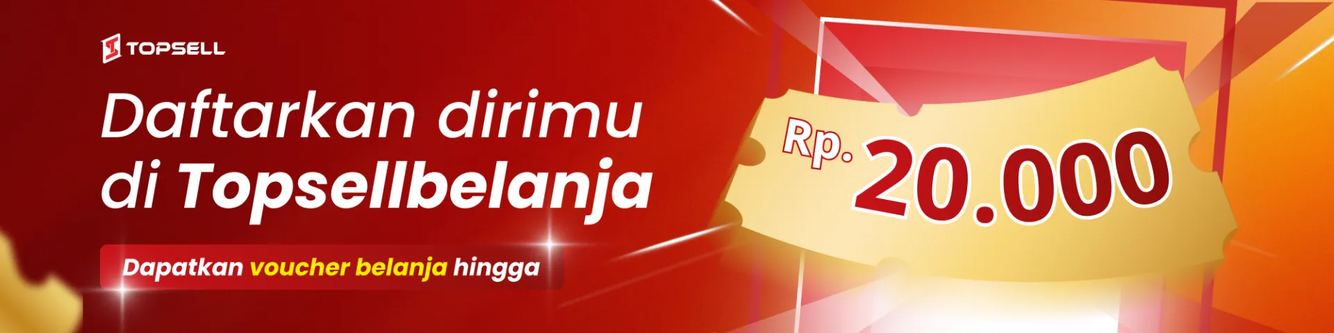 Daftarkan dirimu di Topsellbelanja