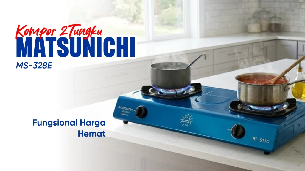 Kompor 2 tungku Matsunichi MS-328E