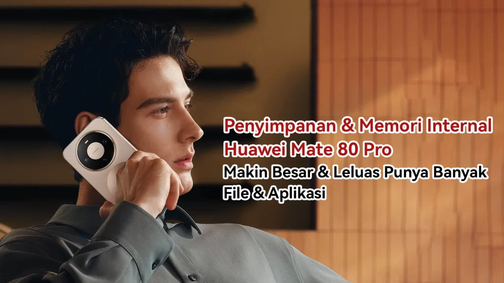 Penyimpanan & Memori Internal Huawei Mate 80 pro
