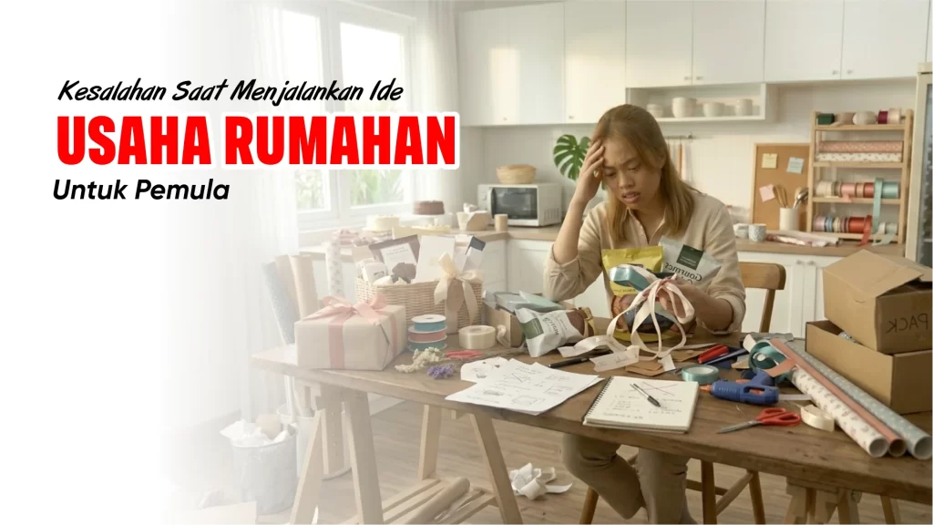 kesalahan menjalankan usaha rumahan pemula