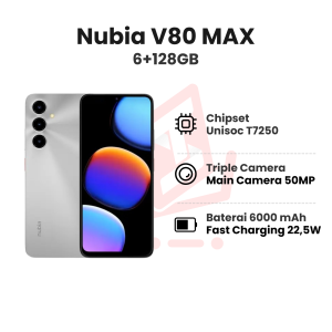 NUBIA V80 MAX SILVER 6+128
