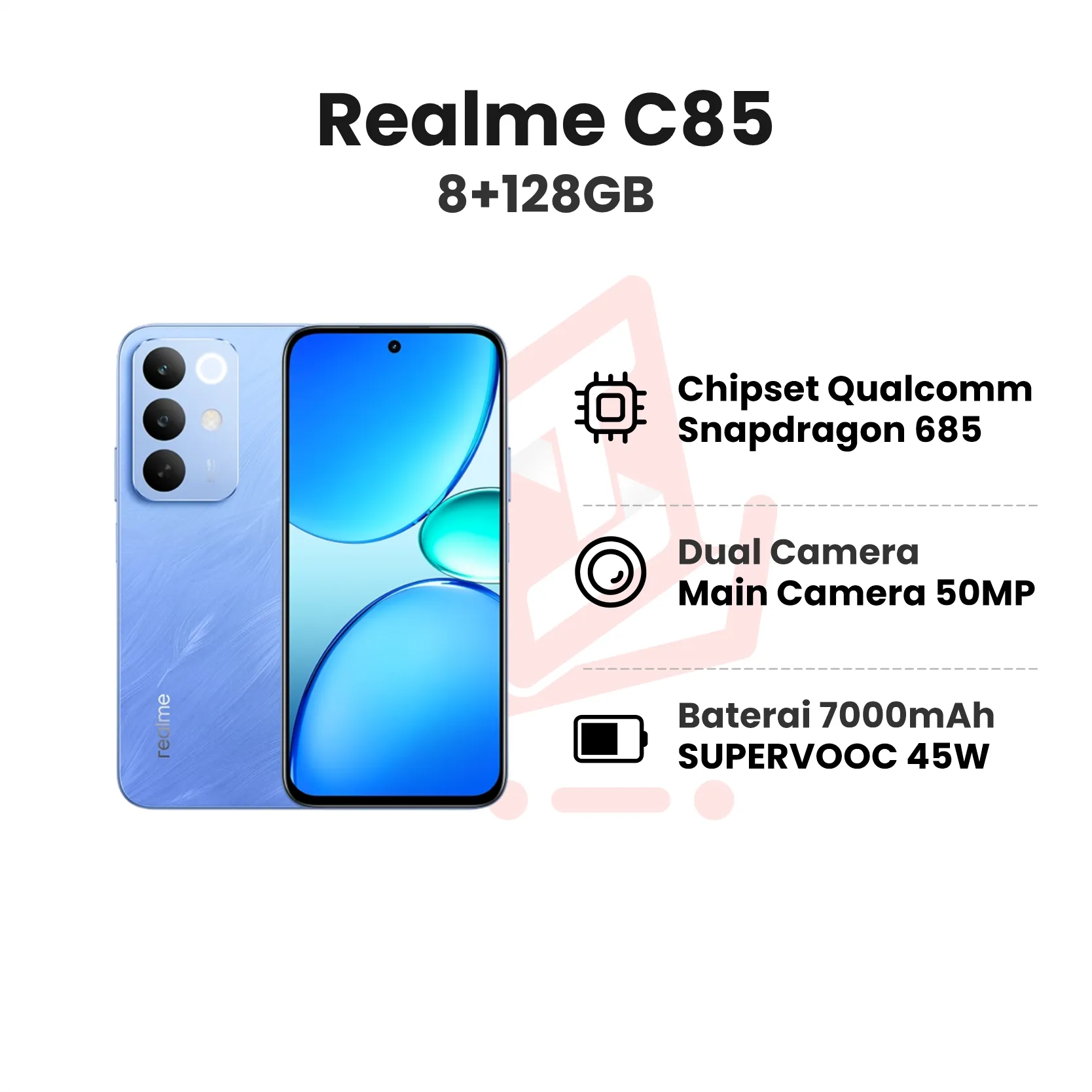 Realme C85 BLUE 8+128GB