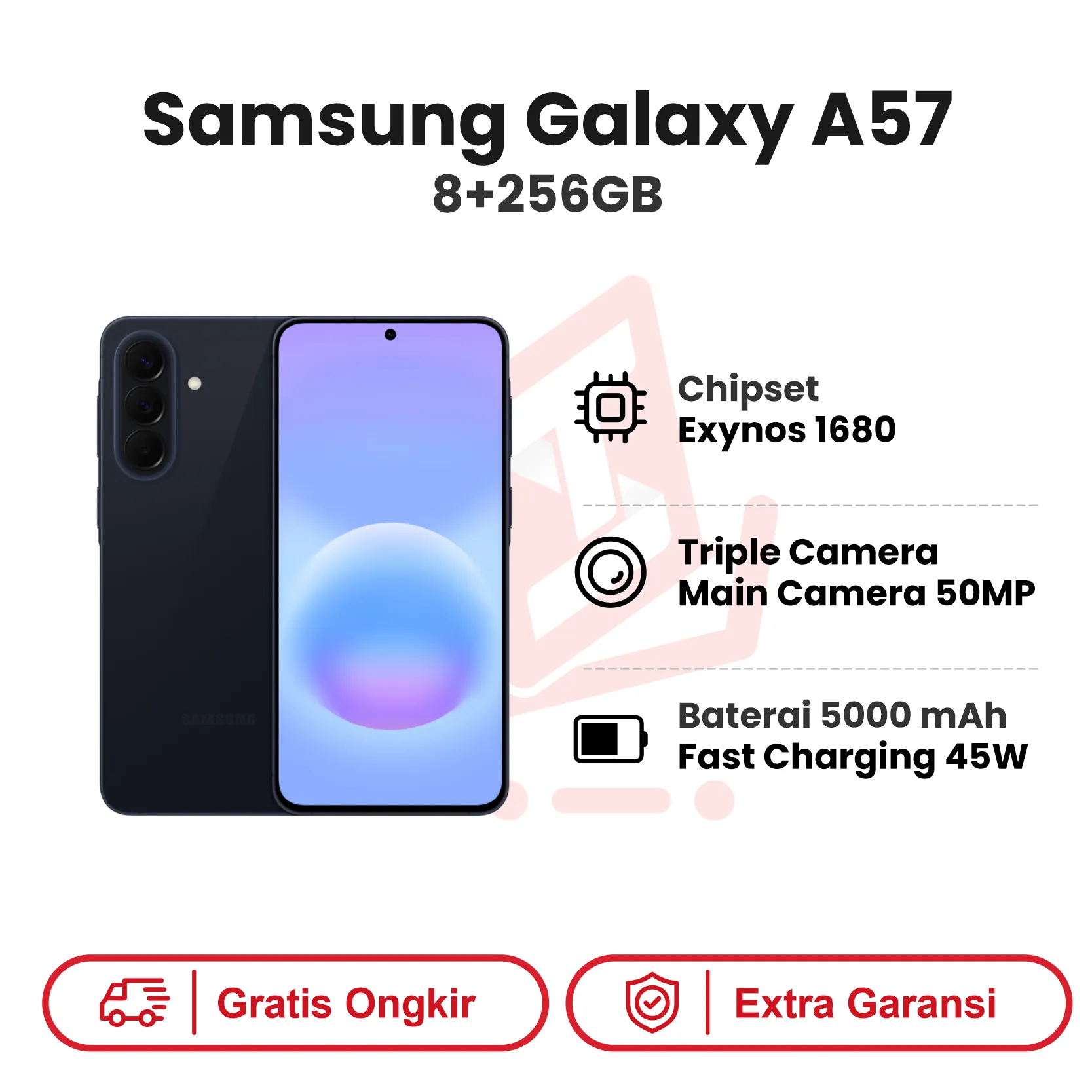 SAMSUNG A57 NAVY 8+256GB