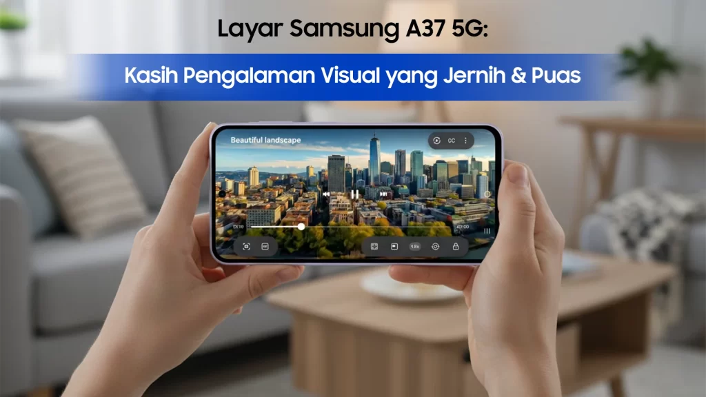 Layar Samsung A37 5G