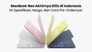Macbook Neo rilis. Ini spesifikasi dan vara preordernya
