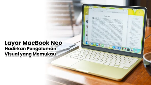 Layar Macbook Neo