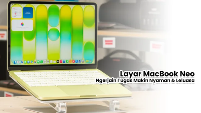 Layar MacBook Neo