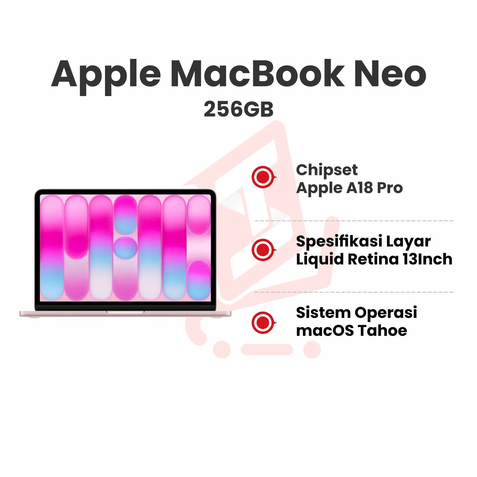 APPLE MACBOOK NEO 256GB BLUSH
