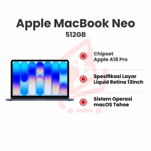 APPLE MACBOOK NEO 512GB INDIGO