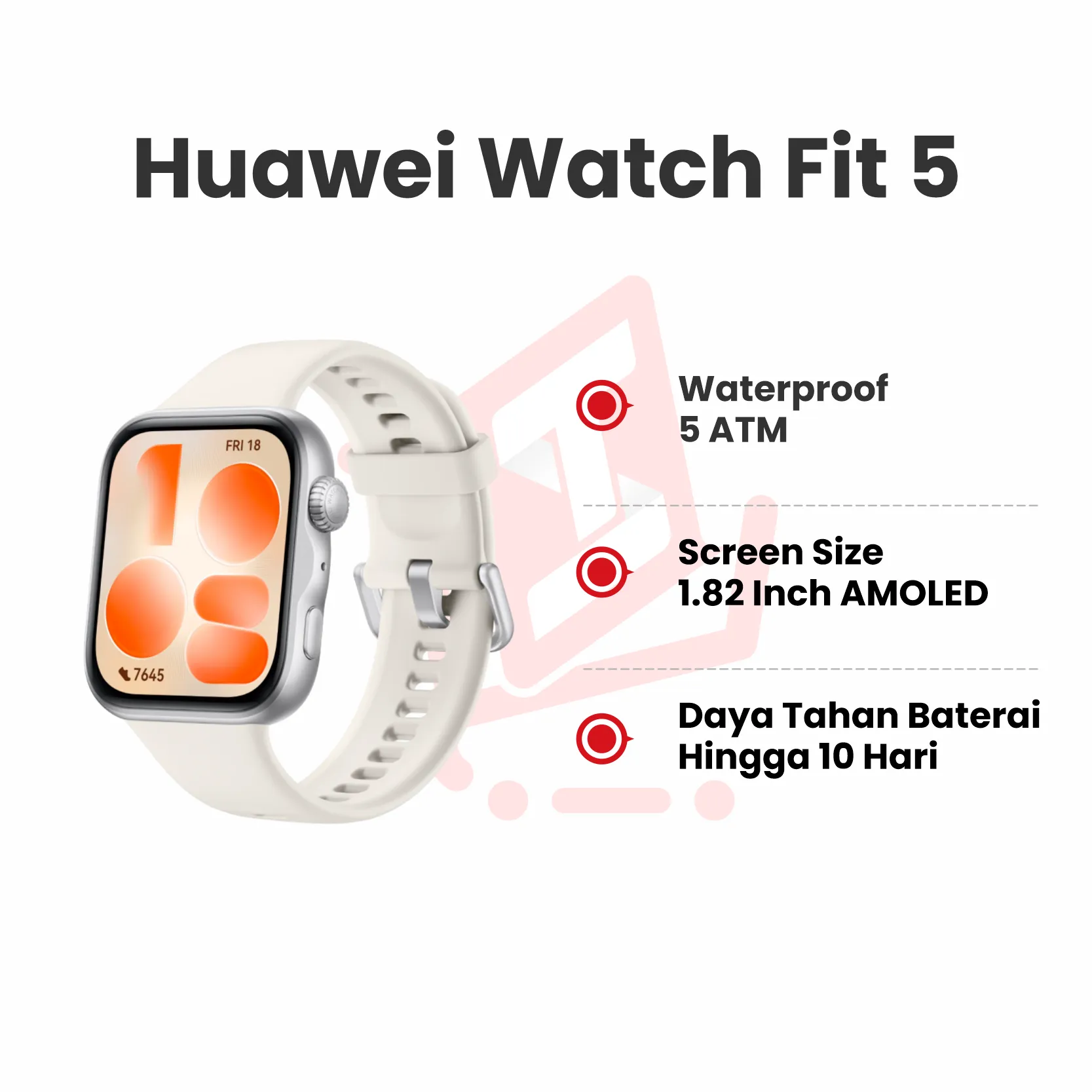 HUAWEI WATCH FIT 5 WHITE