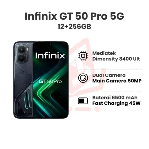 INFINIX GT 50 PRO 5G BLACK 12+256