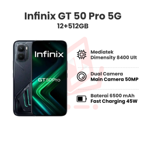 INFINIX GT 50 PRO 5G BLACK 12+512