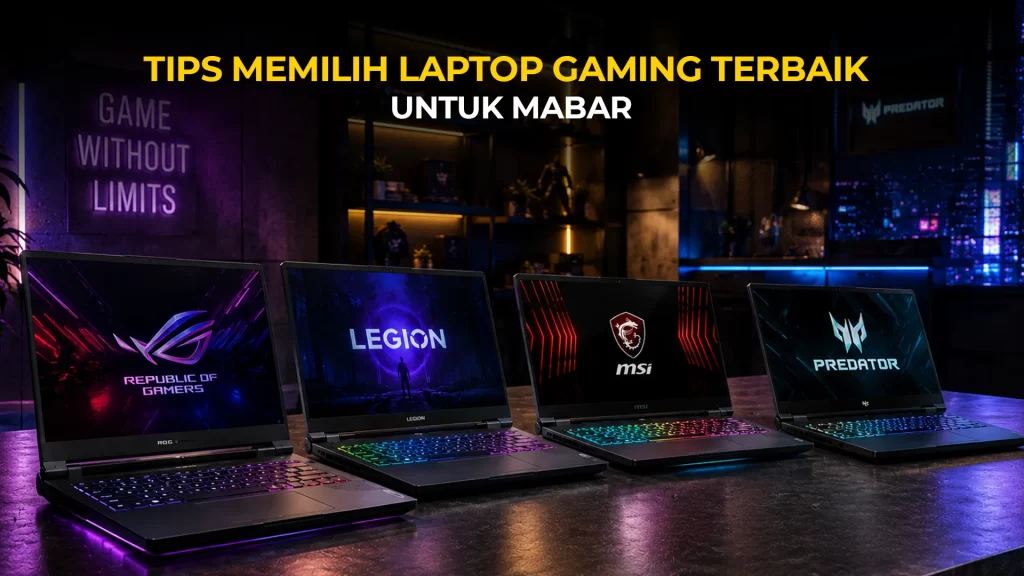 tips pilih laptop gaming terbaik