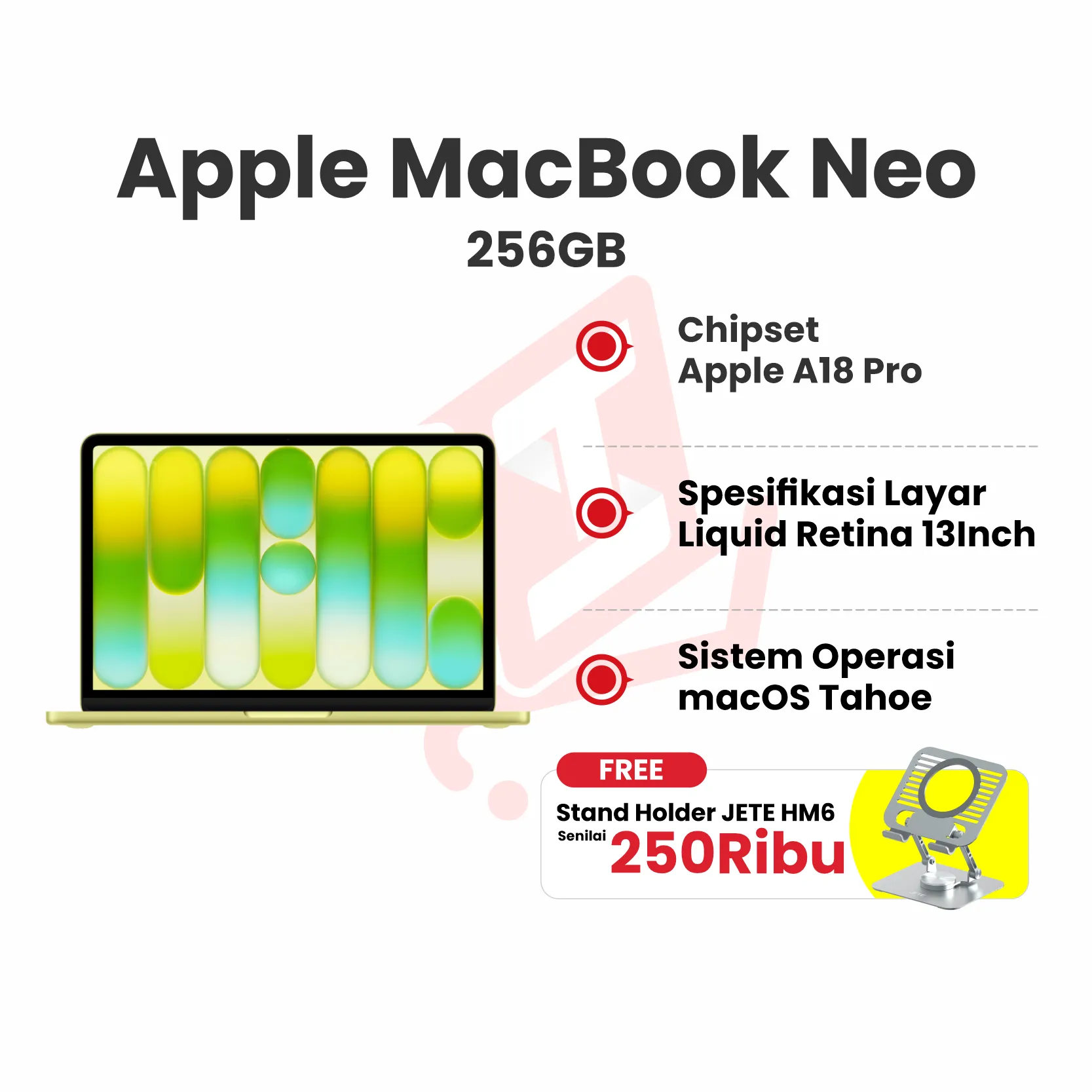 MACBOOK NEO + BONUS 256GB CITRUS