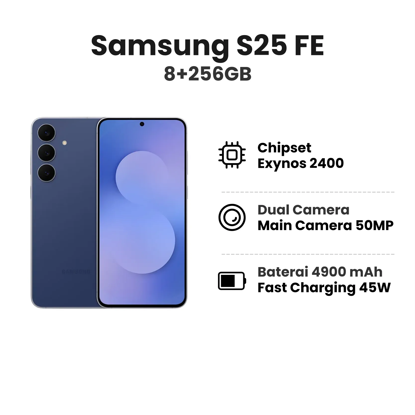 SAMSUNG S25 FE 8+256GB