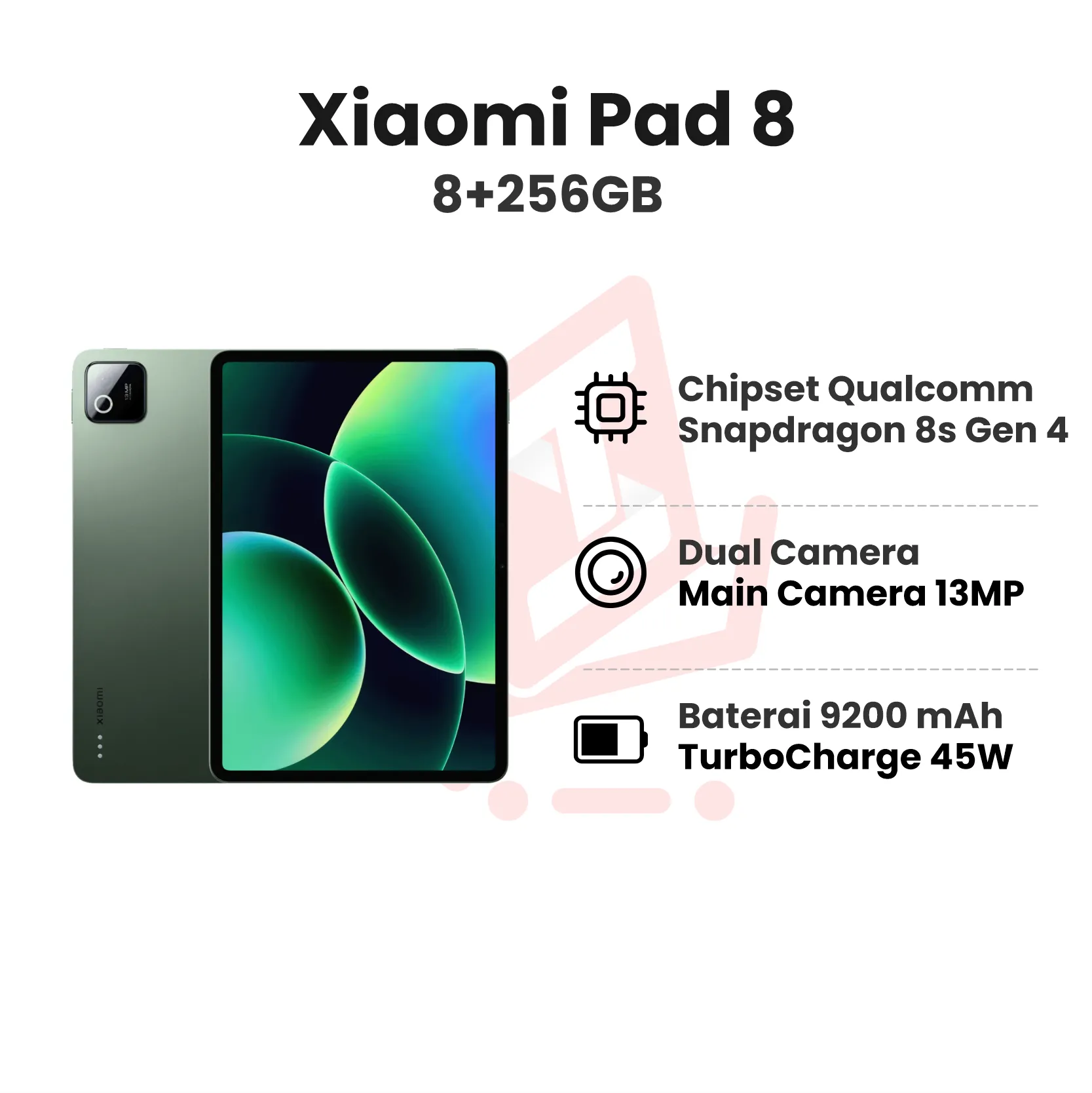 Xiaomi Pad 8 Green 8+256GB