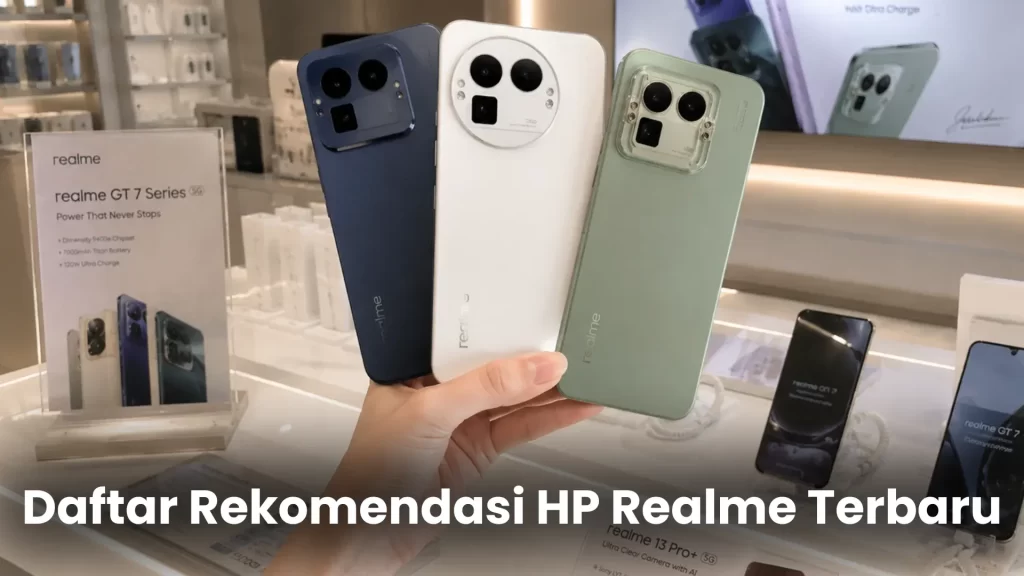 Daftar rekomendasi HP Realme terbaru result