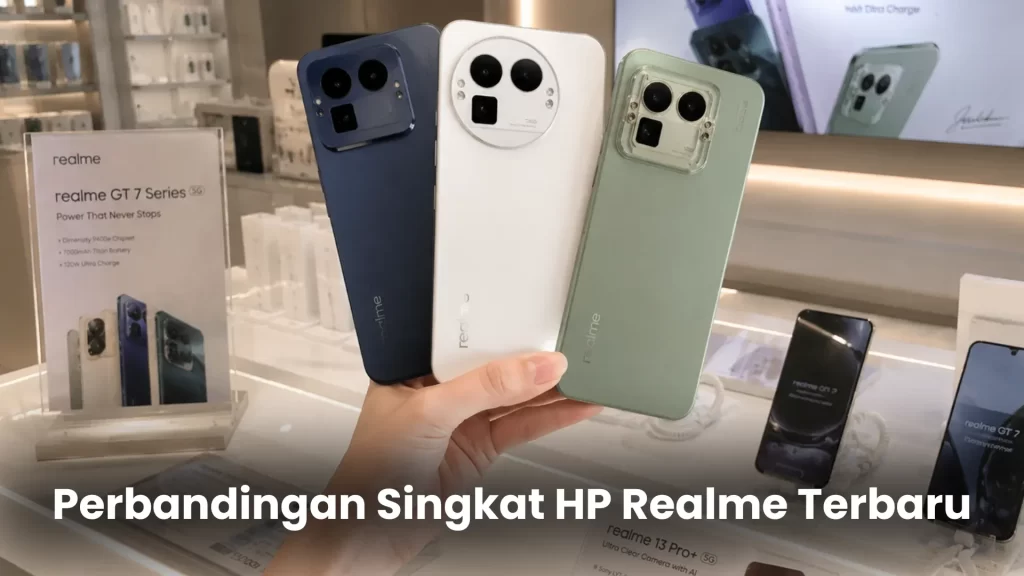 Perbandingan Singkat Realme terbaru