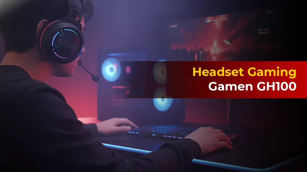 Headset Gaming Gamen GH100 result