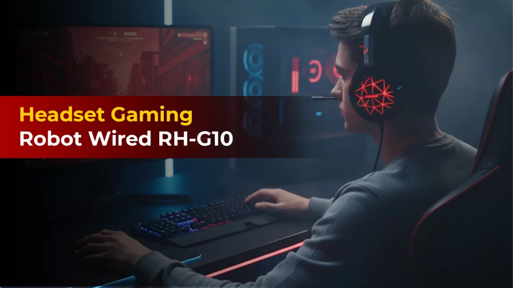 Headset Robot Wired RH G10 result