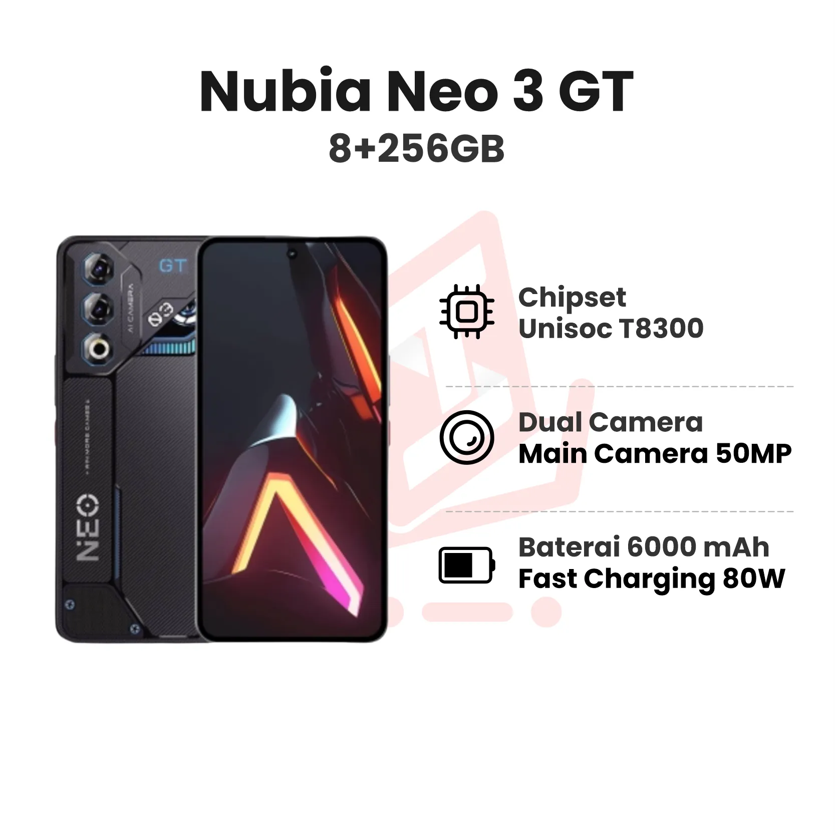 NUBIA NEO 3 GT GREY 8+256