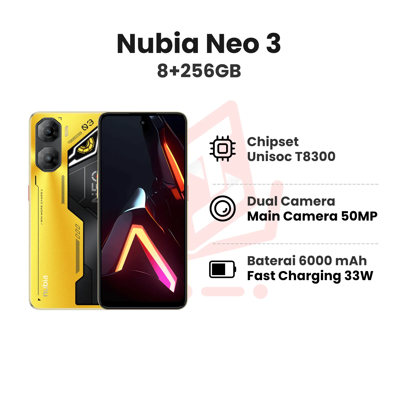 NUBIA NEO 3 YELLOW 8+256