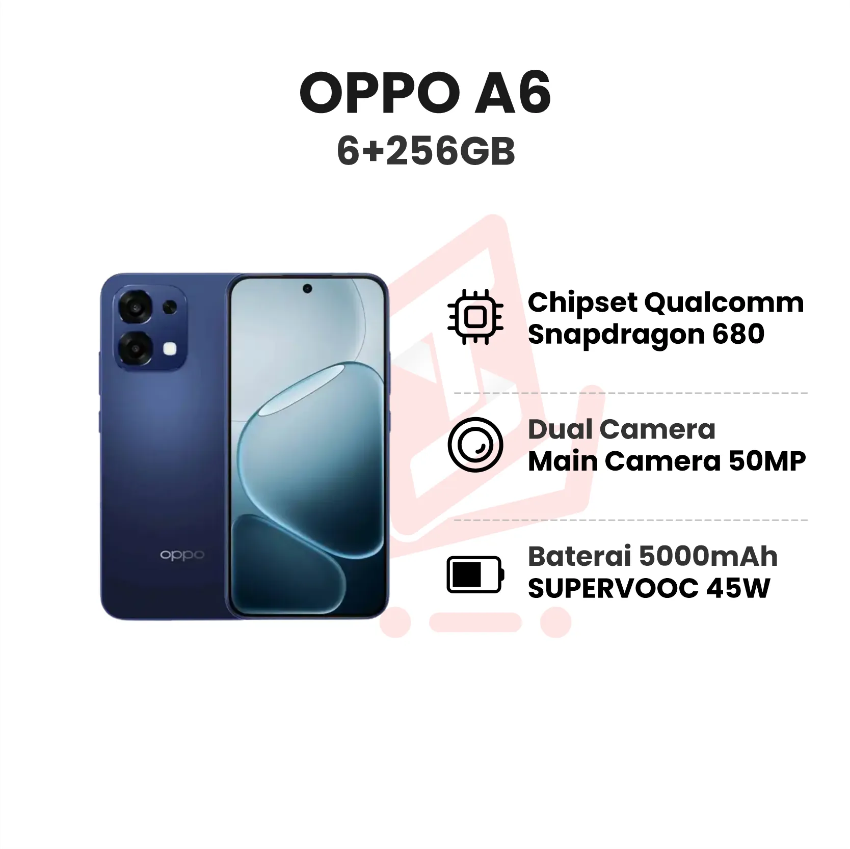 Oppo A6 Blue 6+256GB