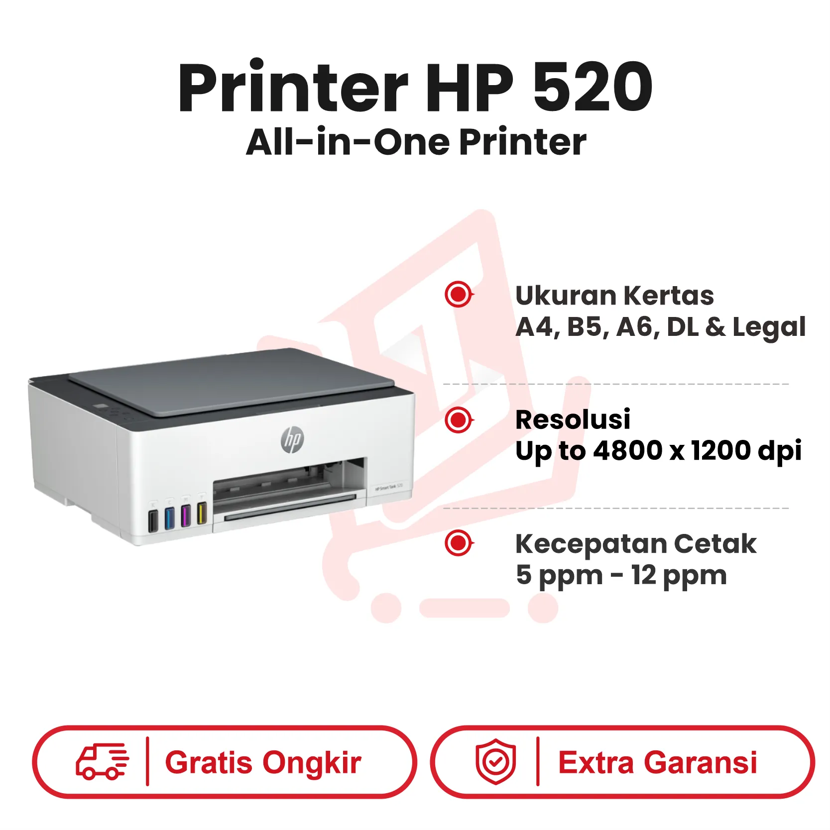 PRINTER HP 520