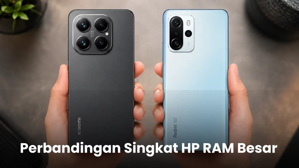 Perbandingan HP RAM Besar result