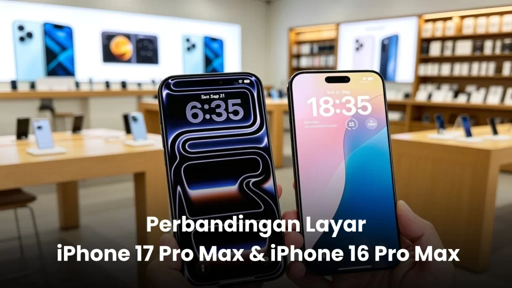 Perbandingan Layar iPhone 17 Pro Max dan iPhone 16 Pro Max result