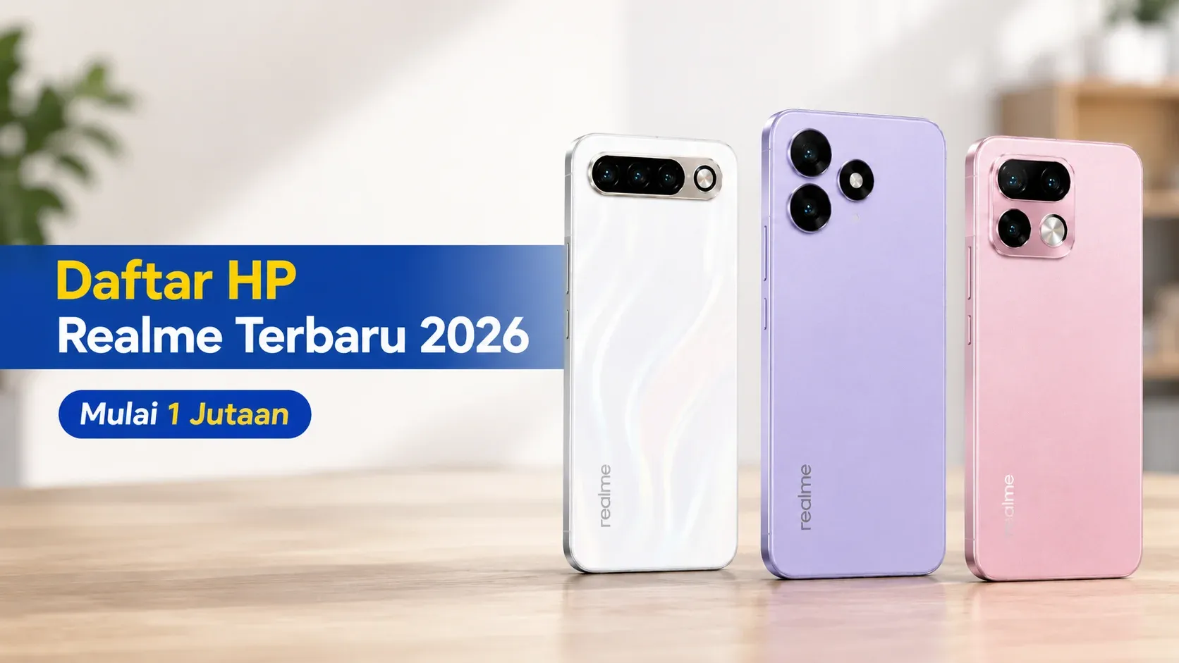 Daftar Harga HP Realme Terbaru Mulai 1 Jutaan result