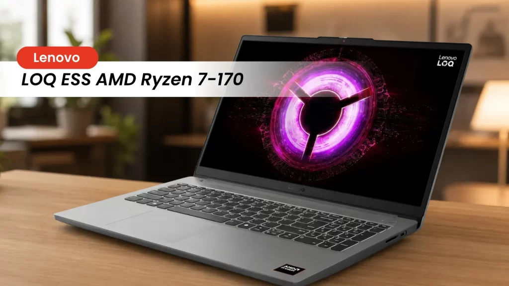 Lenovo LOQ ESS AMD Ryzen 7 170 result