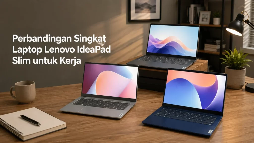 Perbandingan singkat Laptop Lenovo IdeaPad Slim untuk kerja result