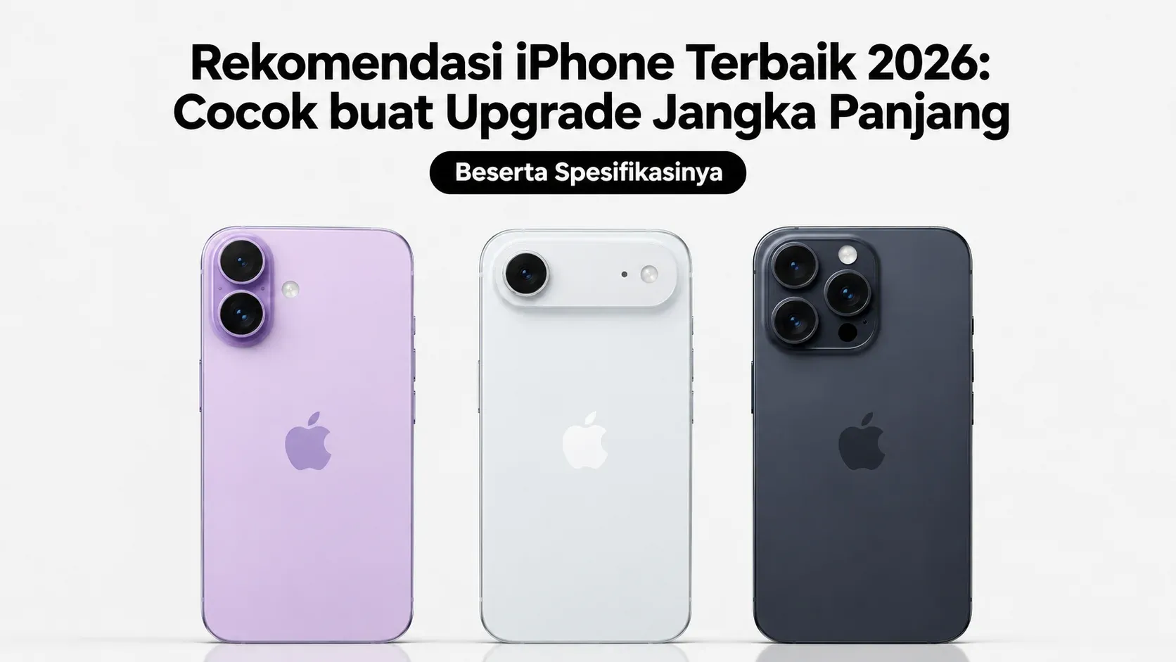 Rekomendasi iPhone terbaik 2026 result