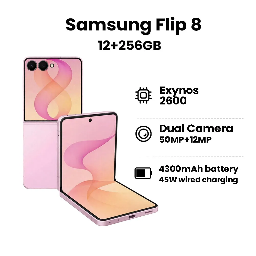 samsung flip8 12256 pink