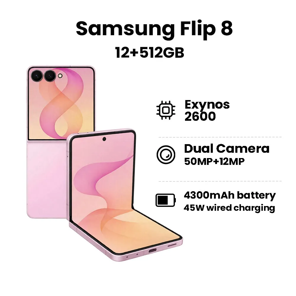 samsung flip8 12512 pink