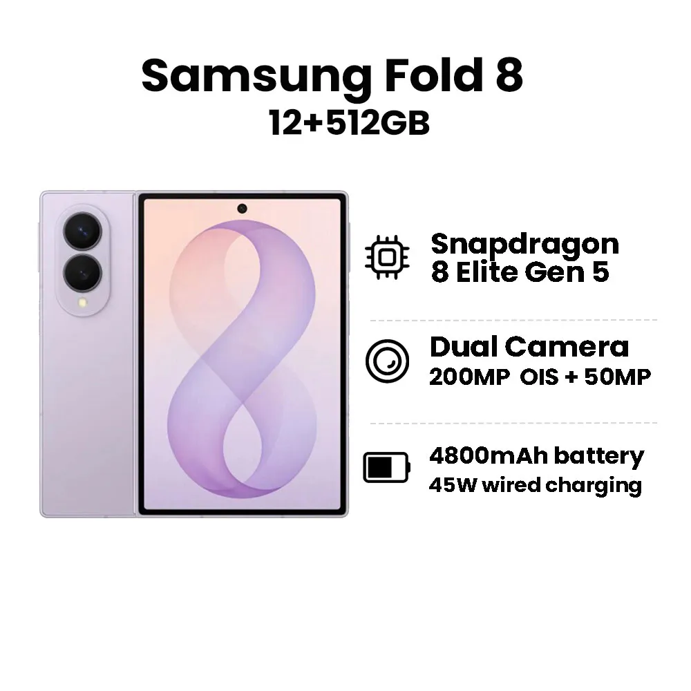 samsung fold8 12512 purple