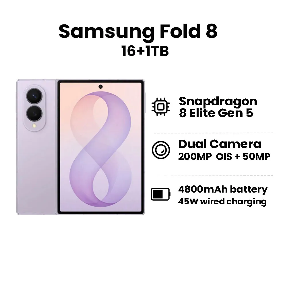 samsung fold8 161tb purple