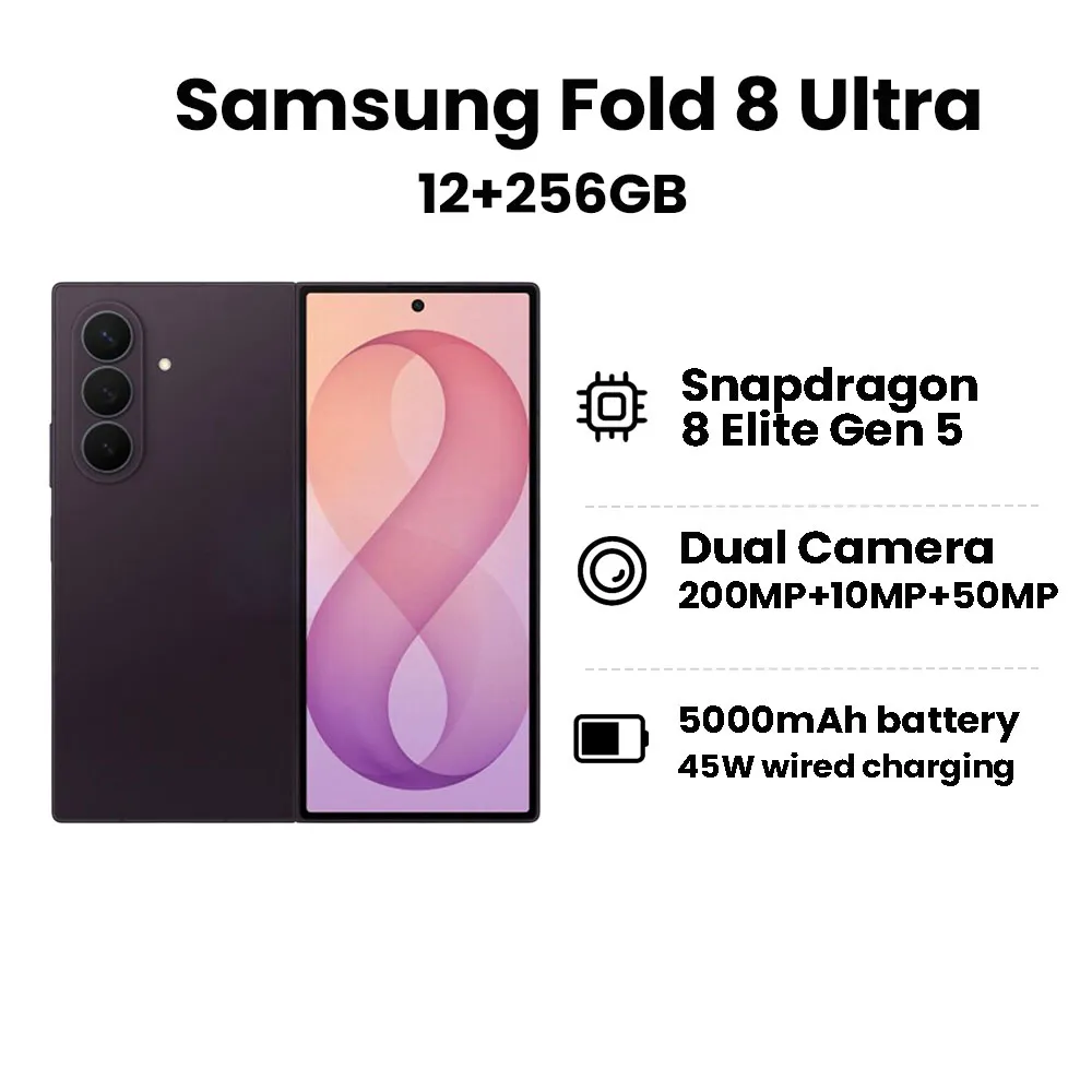 samsung fold8 ultra 12256 purple