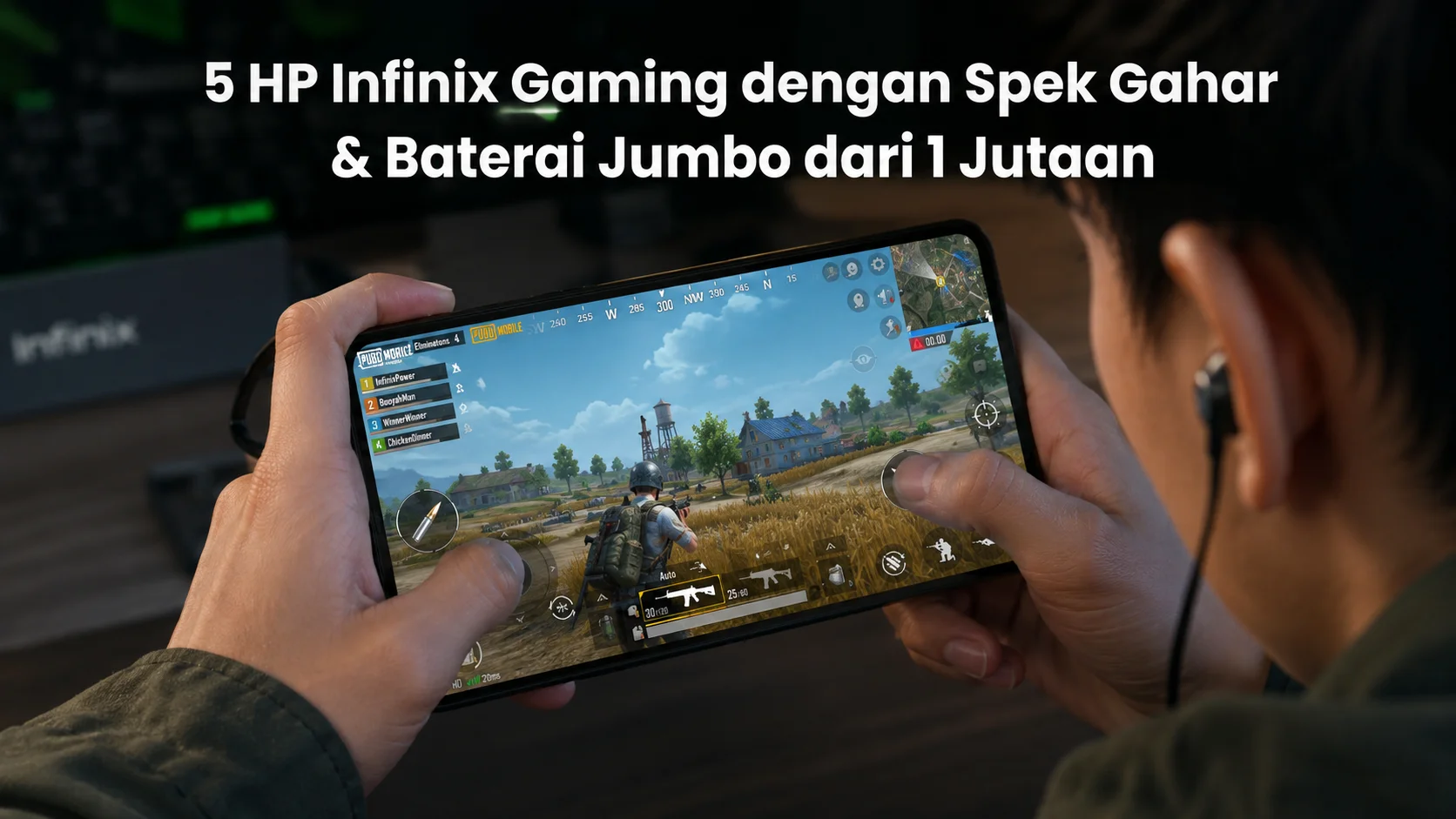HP Infinix Gaming result