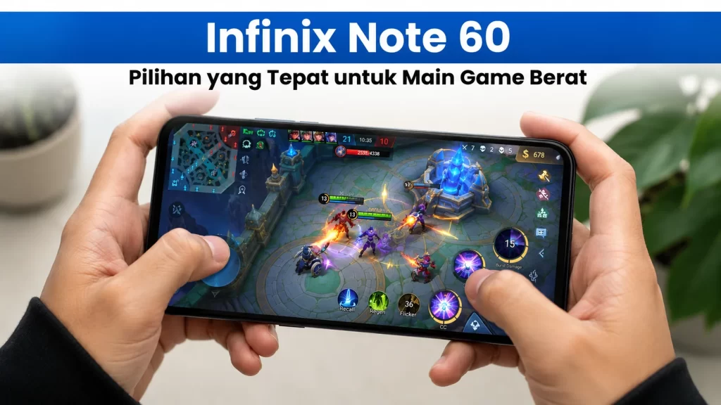 Infinix Note 60 untuk gaming result