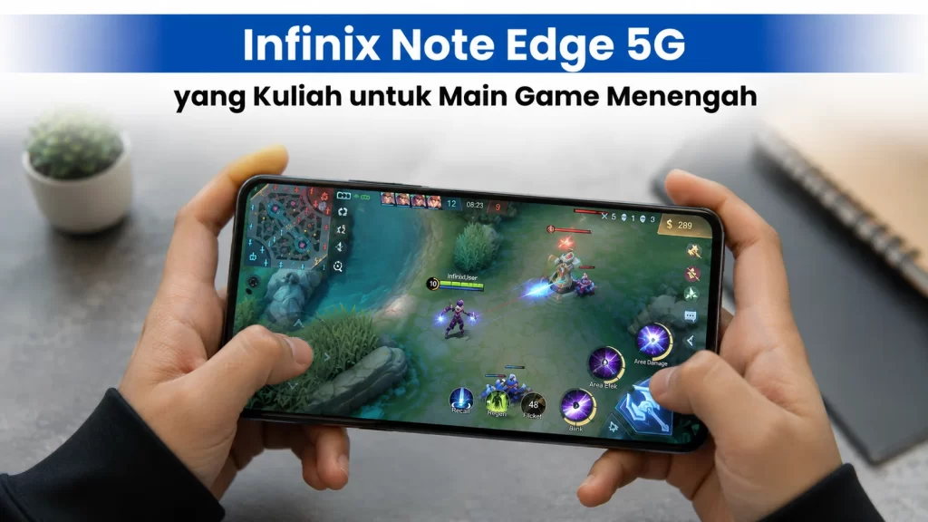 Infinix Note Edge 5G untuk gaming result