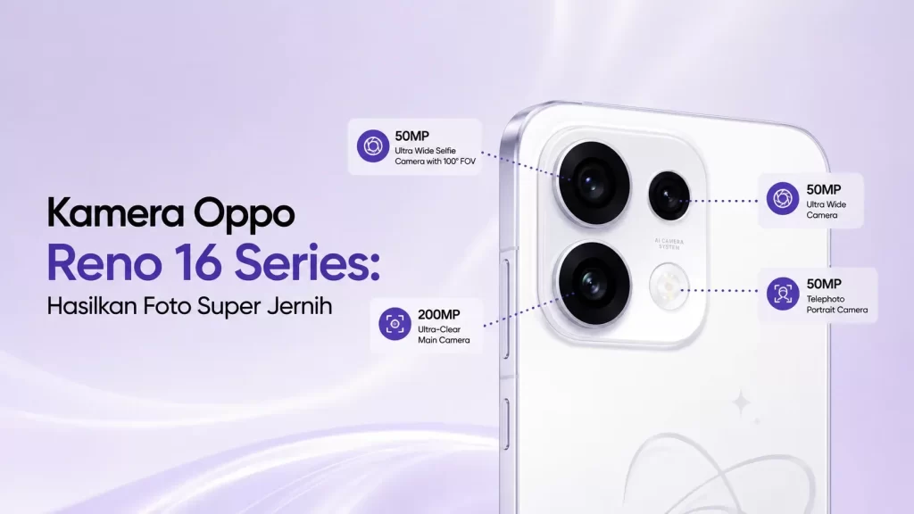 Kamera Oppo Reno 16 Series result