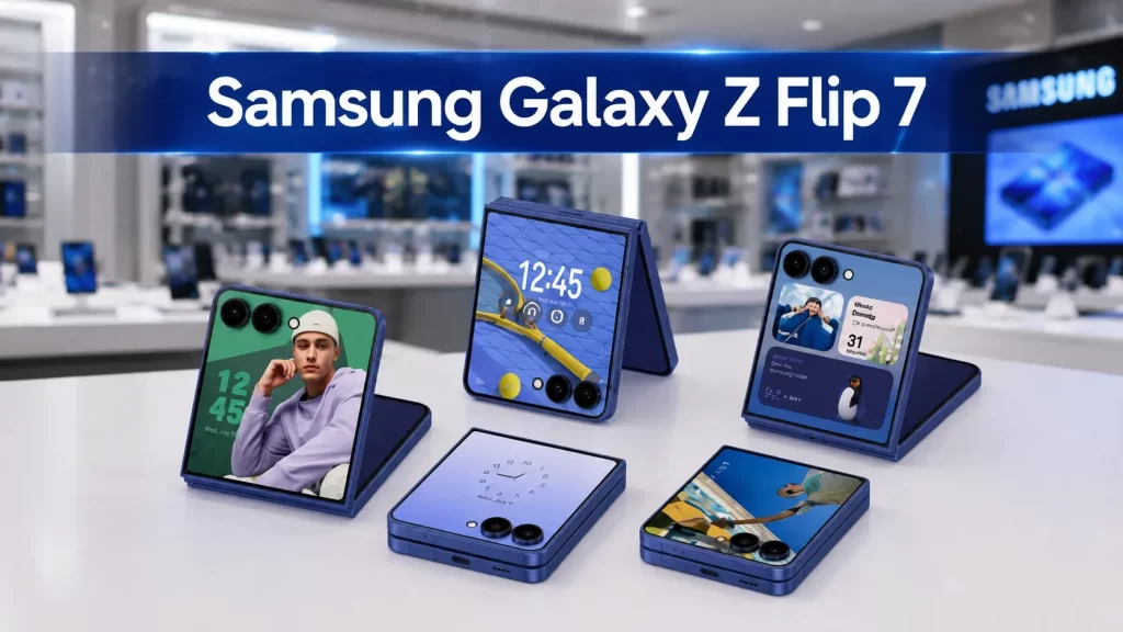 Samsung Galaxy Z Flip 7 series result