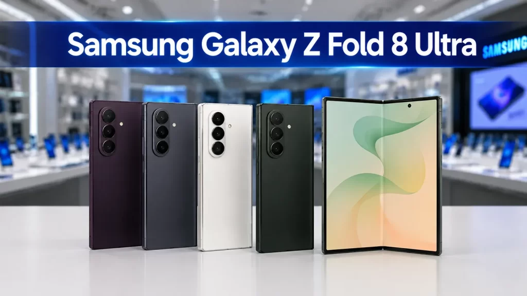 Samsung Galaxy Z Fold 8 Ultra Series result