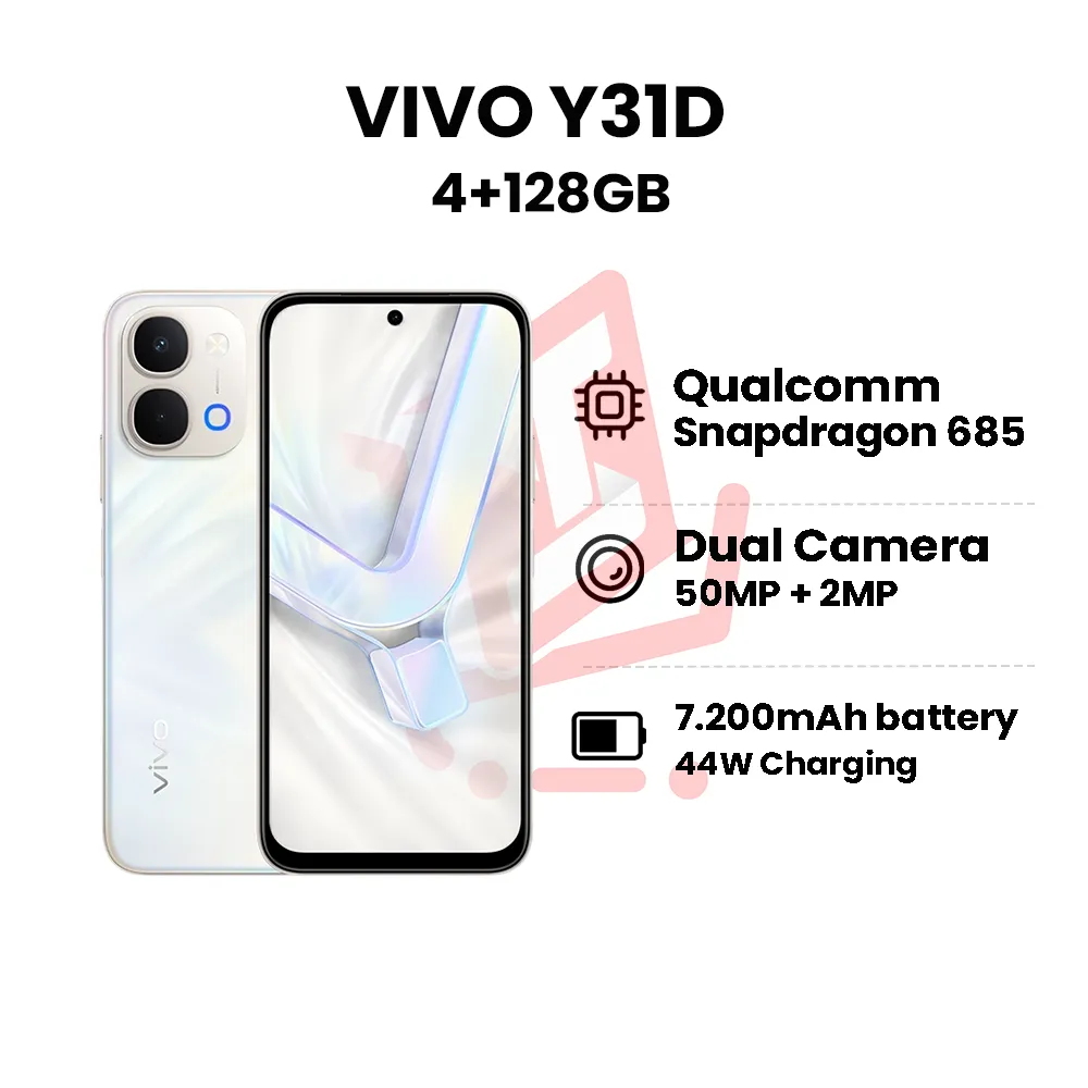vivo y31d 4128 white