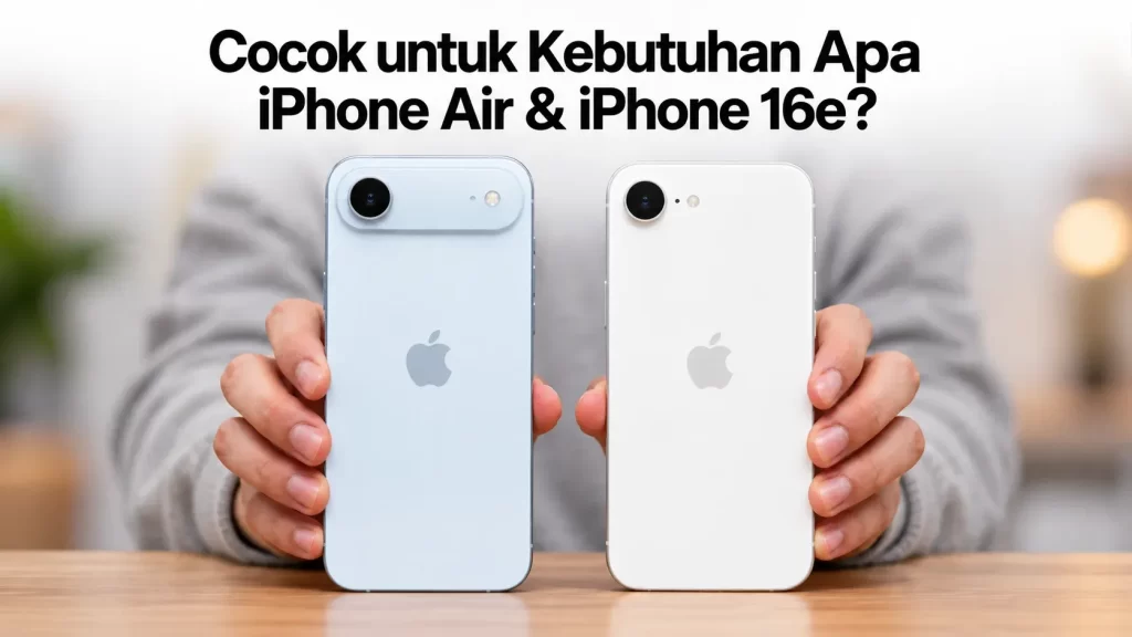 Cocok untuk apa iPhone Air dan iPhone 16e result