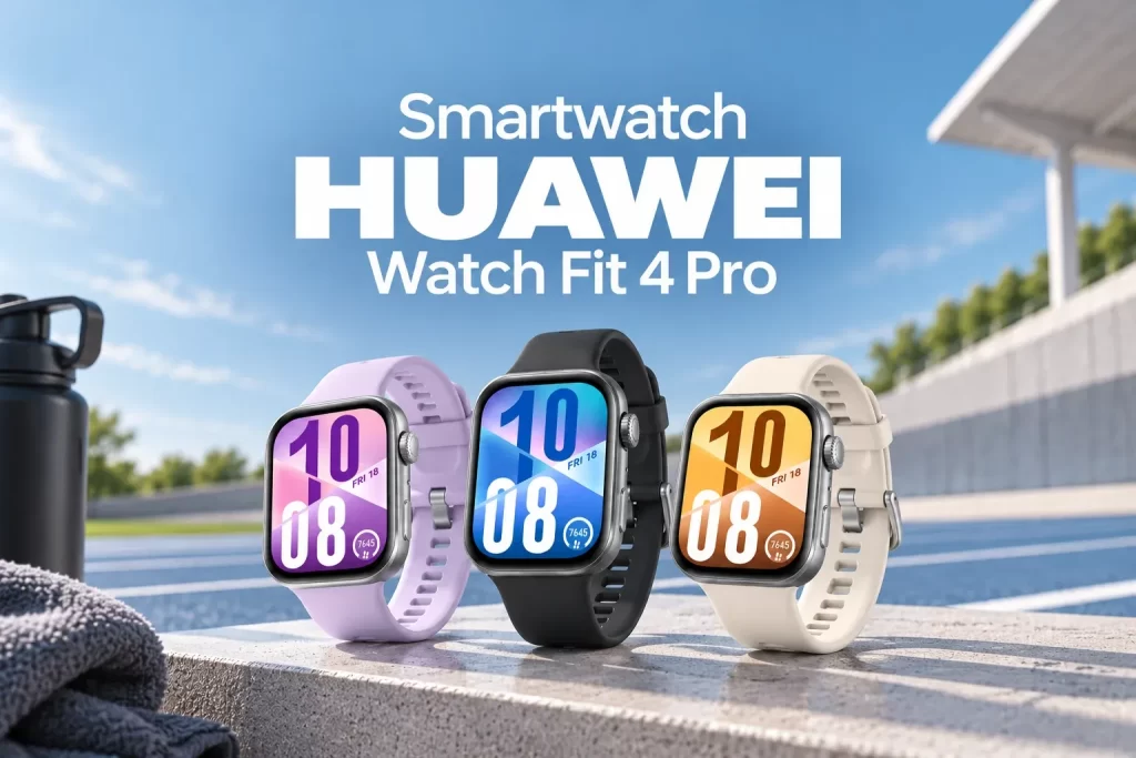 Smartwatch Huawei fit 4 pro result