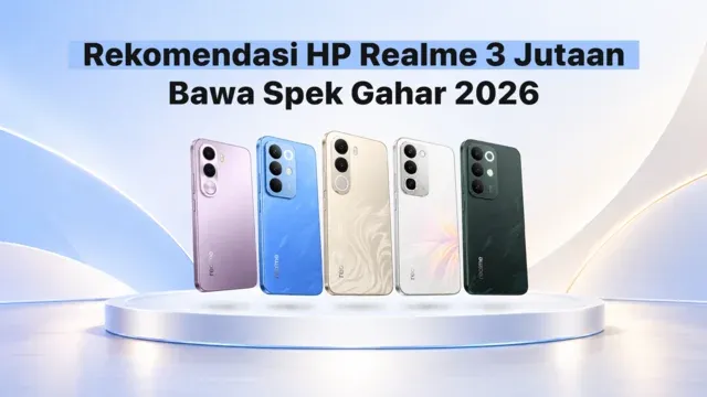 Rekomendasi HP Realme 3 Jutaan result